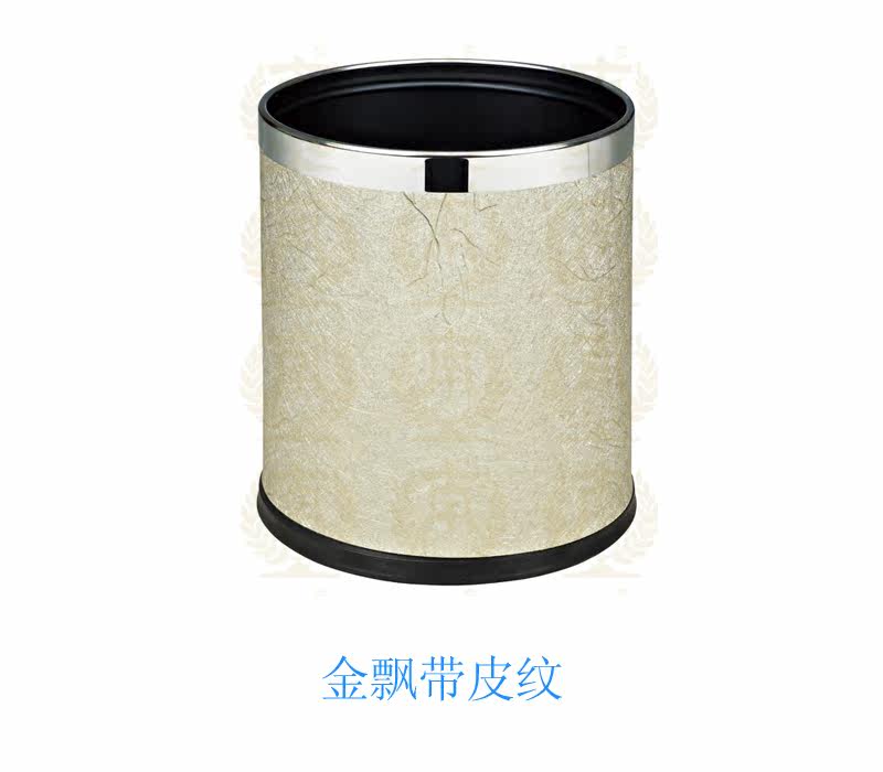 Hotel supplies round trash can stainless steel round multi-layer trash can GPX-45 multi-color options