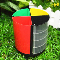 Fuqiang pen holder 168 468 368 468 multifunctional rotary pen holder Office pen holder drawer storage compartment