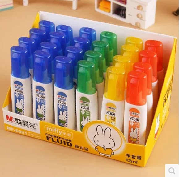 Morning light correction fluid correction error correction fluid correction fluid Miffy correction fluid 12ml MF6001