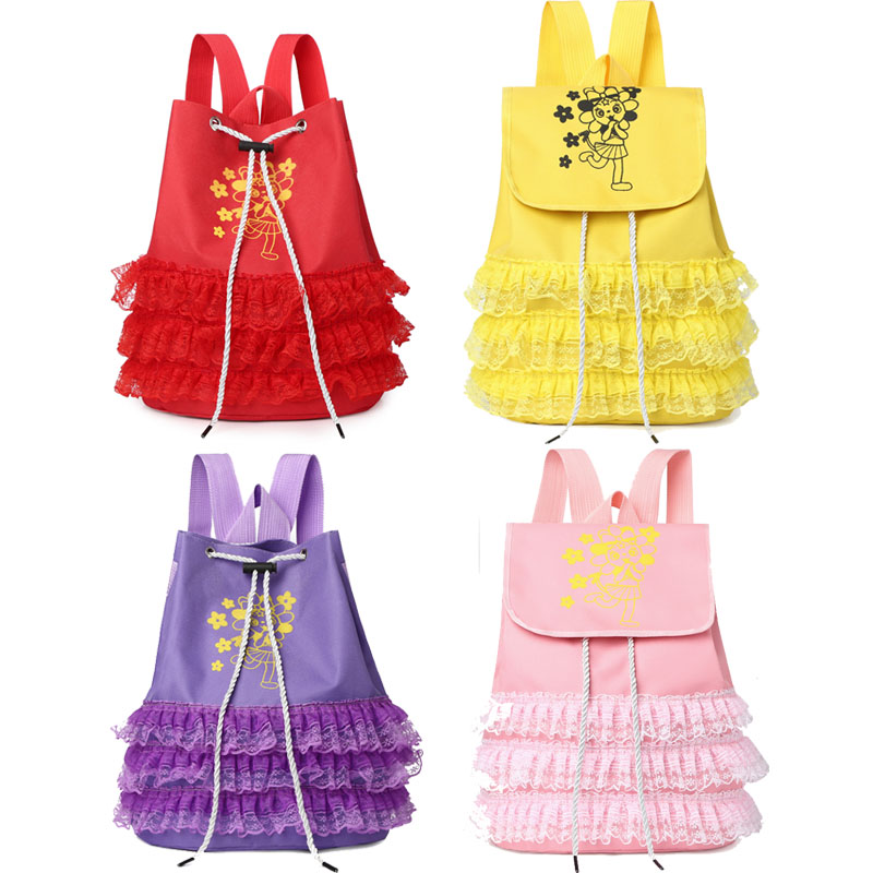 Set for Children's Dance Package Dancing Bag Latin Dance Package Student Bag double shoulder bag New dance Package Inprint-Taobao