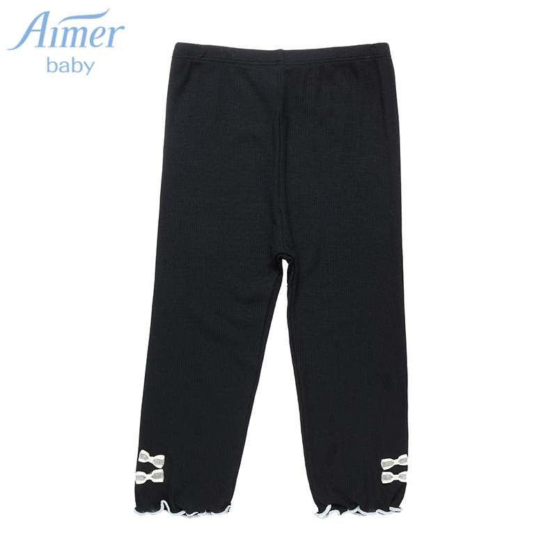 aimer kidsAIMER baby sweet with outside wearing 70% lap pants thin woman baby single pants AB182R51