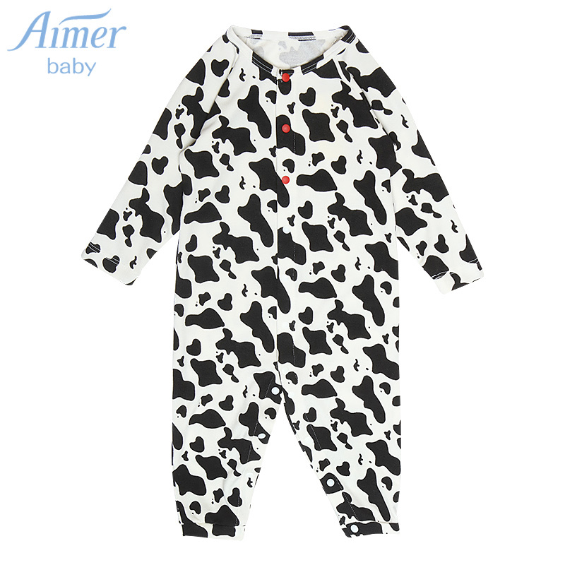 AIMER Children newborn baby newborn baby 3-12 months baby comfortable long sleeves Live-up sweatshirt AB375H92
