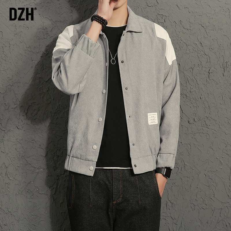 Men Casual Jacket Tide Cards Spring Autumn Season 100 Hitch Baseball Suit Jacket Men's Dress 2022 New Clothes Spring Clothing Blouses