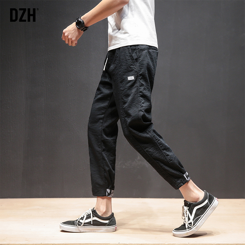 Good pants fall in autumn crash casual pants men loose men pants 2022 new beam pants tide nine pants