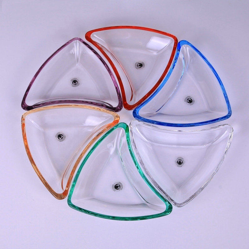 German Wetterware imports crystal fruit tray unleaded crystal fruit tray dried fruit pan Candy Pan Nut Tray