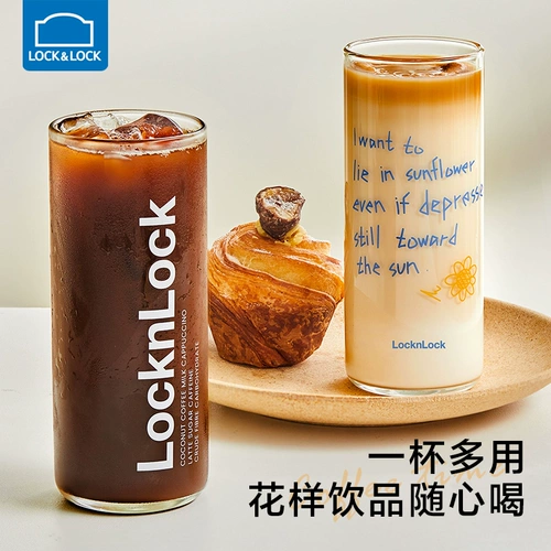 Стеклянный высококачественный кофейный прозрачный стакан для воды для домашнего использования