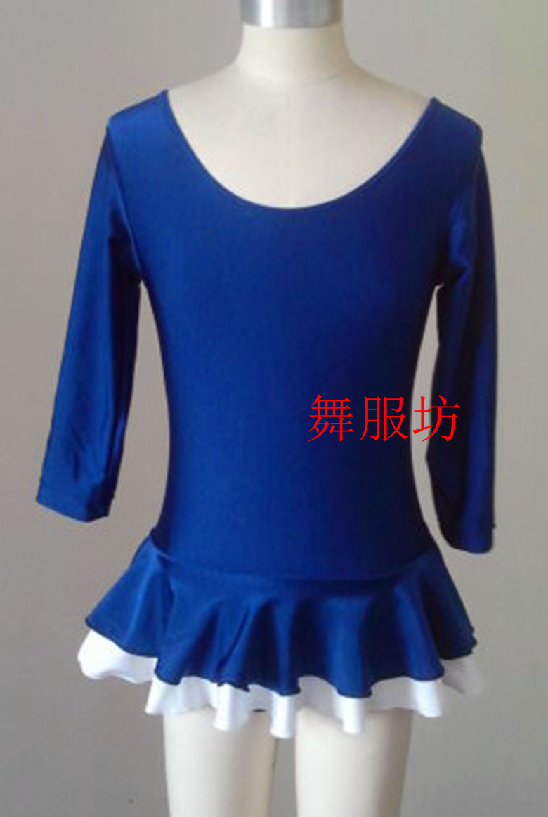 Special Price Ballet Half Body Dress Long Sleeve test dress rehearsework Skirt Dance Skirt Performance Dress