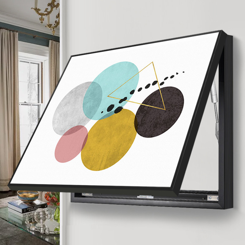 Nordic Living Room Electric Meter Box Decoration Painting Shelter Dining Room Hydraulic Free Stiletto Hung Painting Wall Painting Electric Gate Box Decoration Mural Painting