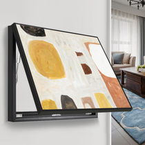 Electric meter box Decoration Painting Free of perforated shielded distribution box Electric gate box Nordic style Living room can pull and pull creative hanging paintings