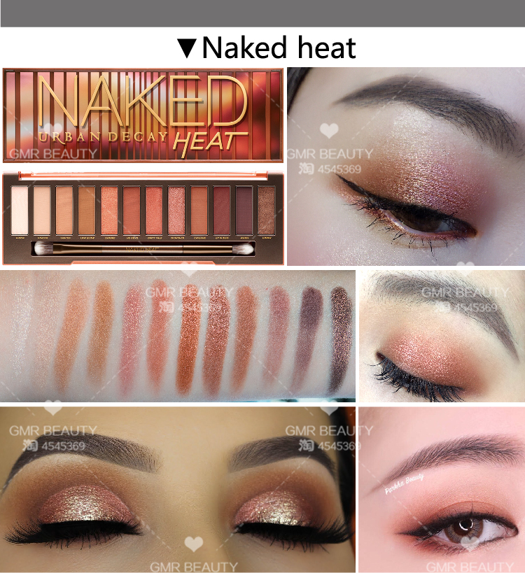 [Black Five. Pre] GMR Urban Decay Decjection City Eye Shadow Naked Cherry Cherry Tấm nhiệt phan mat