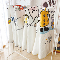  Infant Class A 60 satin cotton quilt cover detachable and washable double palace mulberry silk quilt spring and summer single childrens quilt