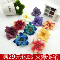 Crazy Snatched Emulation Orchid Silk Flowers Fake Flowers DIY Flower Ring Material Head Decorated Shoes Flowers Decoration Flowers