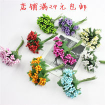 Garland headdress head ring bracelet Mori girl seaside children bride flower hair hoop small Berry flower core