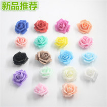 4 5-5cmpe rose flower DIY flower simulation foam handmade decoration garland flower fake flower wedding jewelry