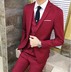 Bộ đồ vest nam ba mảnh công sở áo nam Suit phù hợp