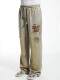 Saint Louis 2024Ss Splash-Ink Distressed Ripped Loose Straight Casual Pants Unisex Sweatpants