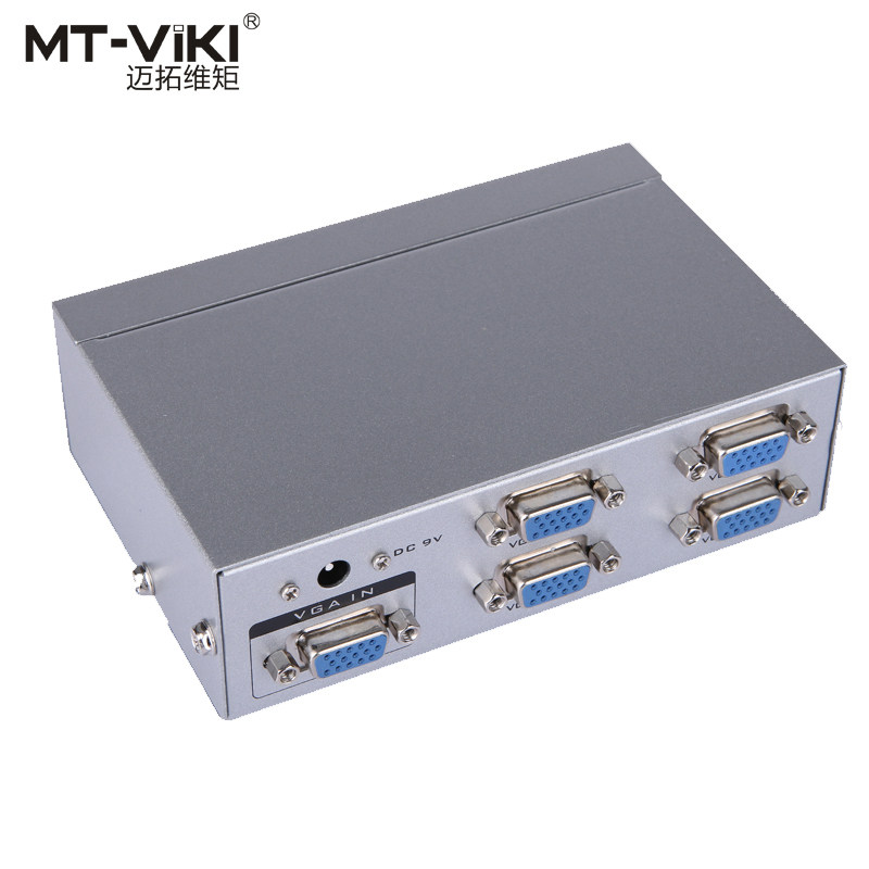 Maitrau VGA dispenser 10%-4 computer connected TV branch display 1 in 4-out film split screen