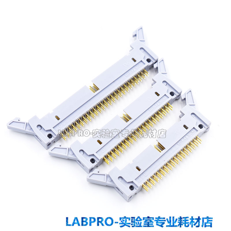 正凌DC2-64 60 50 40 34 30 26 20 16 14 10P直针镀金3U牛角直销
