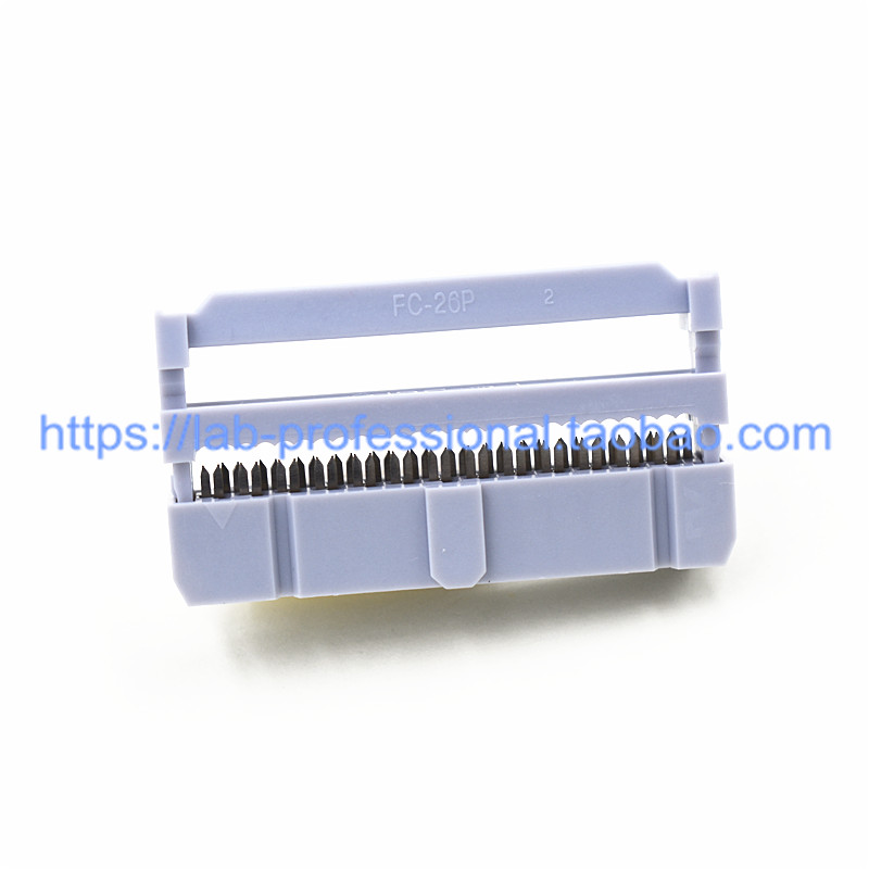 台湾正凌精工Nextron FC-26P排线头 IDC压线头 牛角插头 原装直销