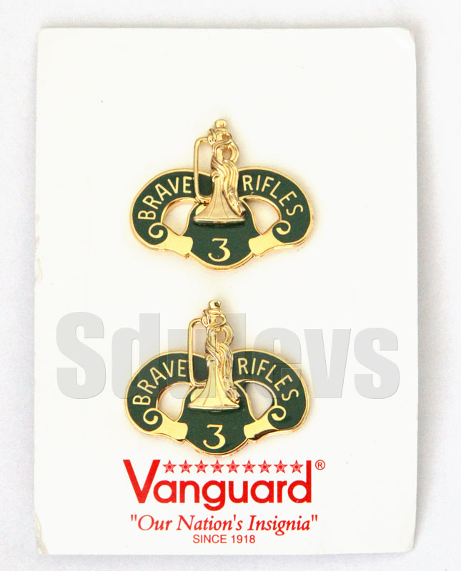 Brand new public hair U.S. Army Metal Force Chapter-3 Armored Cavalry Regiment