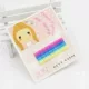 Phiên bản tiếng Hàn của clip phụ dễ thương kẹo kẹp tóc thép bán phụ kiện Mac Macaron bangs màu từ đầu clip thẻ - Phụ kiện tóc cột tóc cho bé gái
