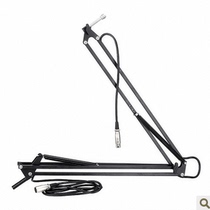 Capacitor microphone dedicated universal rotation 360 degrees large cantilever universal bracket with male and busbar 110CM