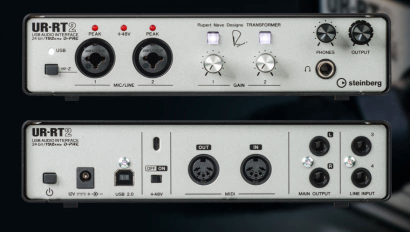 Steinberg YAMAHA Mountain leaf UR-RT2 Professional USB external recording studio choreography dubbing voice K singing card