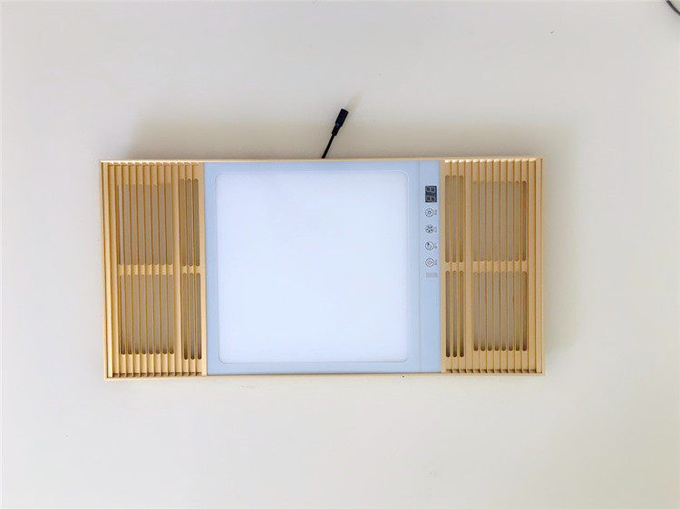 Bath overboard LED light plate integrated ceiling warm air blower panel LED light plate intermediate lighting sheet replacement fitting