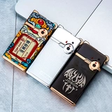 Оригинальная ветрозащитная зажигалка, делается под заказ, подарок на день рождения