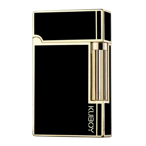 Kuwanglang Sound Ligher Black Golden Platform Free Word Ultra -Thin Classic Style влиятельного огня