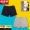Hengyuanxiang cộng với đồ lót nam chất liệu cotton cao eo lỏng quần boxer để tăng đoạn dài boxer cotton