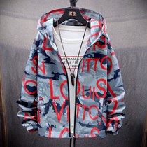 Boys coat 12 spring and autumn 13 middle and Big Boy 14 thin 15 fat boy clothes Foreign 16-year-old youth jacket male