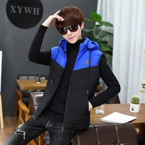 Winter youth 13 fat children 14 boys 17 thick coat 18 years old tide 15 junior high school students down cotton vest