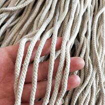 5mm cotton rope bunches cord This white primary color 1 Yuan 4 m