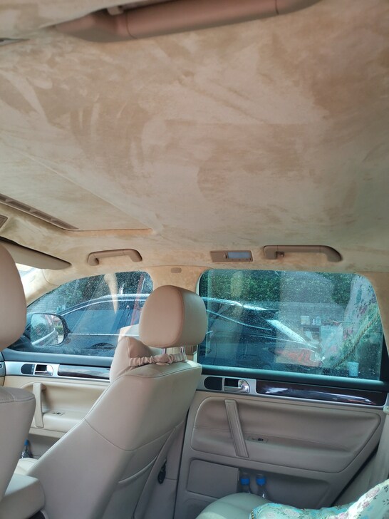 Car ceiling renovated repair Old Lang Yibao to speed up Maiten 308 Audi A6A4 roof bag suede retrofit