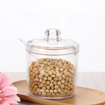 330ml Cooking acrylic chili oil tank Monosodium glutamate salt seasoning box Shaxian snack table storage sugar cup