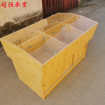 Supermarket bulk containers food cabinets grains rice grains buckets bulk dried fruit Assembly