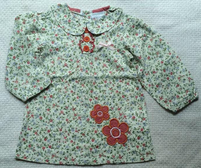 Chemise fille à manche longue en coton - Ref 2086815 Image 9