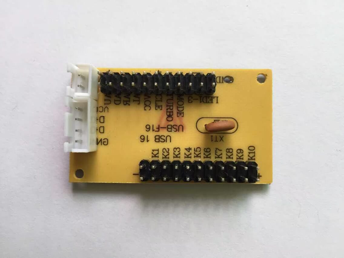 Botianyuan phụ kiện trò chơi arcade chuyên nghiệp King of Fighters rocker chip bảng mạch USB với hệ thống dây điện tay cầm chơi game ps4