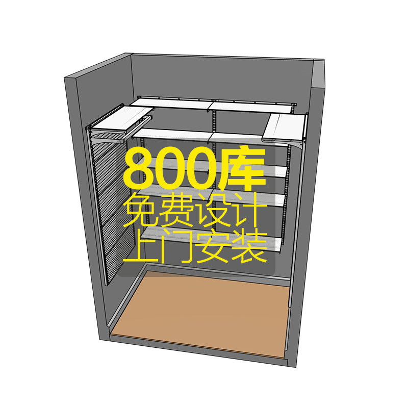 日式800库整体收纳步入式玄关开放柜杂物储物间壁挂收纳-阿里巴巴