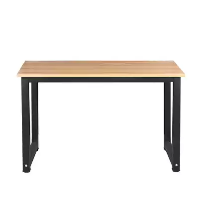 Rental girl with the same simple desk Computer desktop home desk Double work desk Notebook small desk