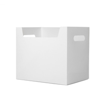 Japanese folding storage box Desktop storage box Bookshelf books large capacity simple book box Sundries plastic storage box