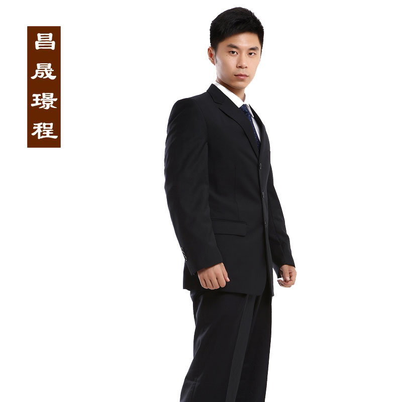 Suit Professional dress trắng Collar Suit kinh doanh đám cưới nam Groom Wedding Suit Long Sleeve