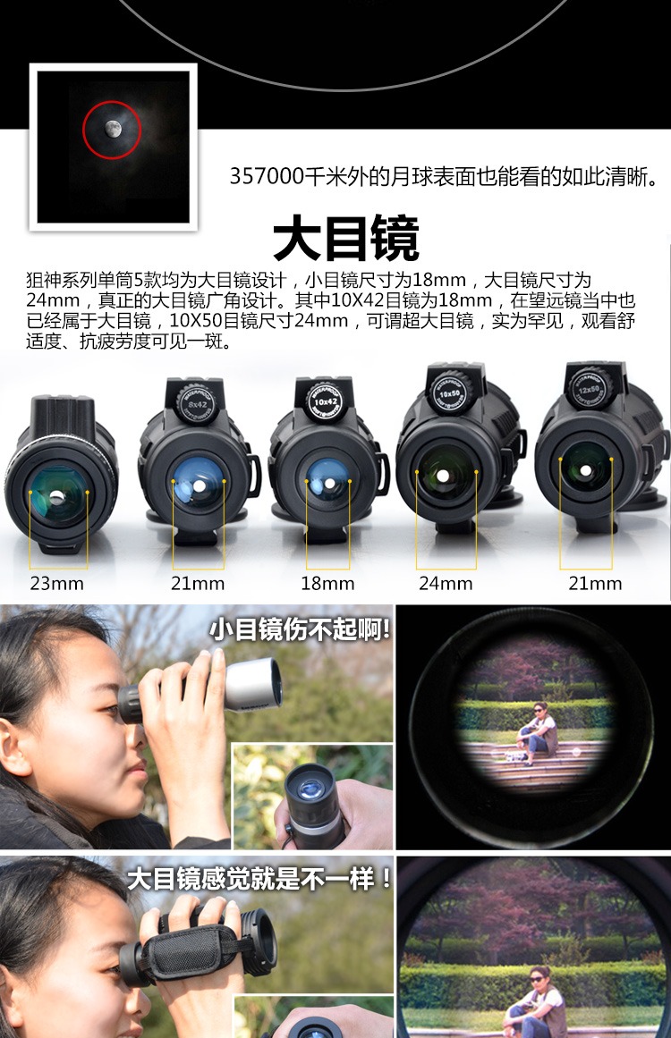 Máy ảnh tầm nhìn bỏ túi tầm nhìn cỡ nhỏ có độ phân giải cao SAGA camera mini 90 - Kính viễn vọng / Kính / Kính ngoài trời ống nhòm binoculars