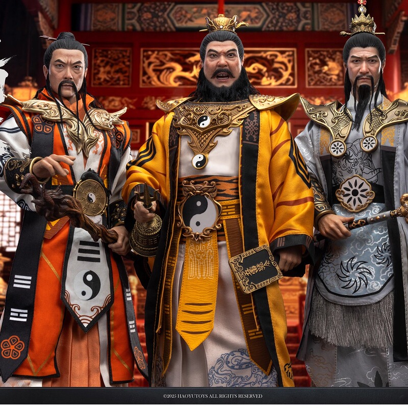 In Stock 1/6 Haoyutoys Chao Shi Guo San Yao (Tiger Power, Deer Power, Sheep Power) Big Fairy Action Figure