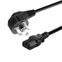 Elbow Power Cord Desktop Computer Triple Hole Display Printer Projector Host Electric Rice Cooker character head