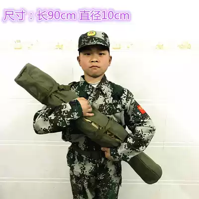 Stock 56-style canvas kit strapping bag utensils storage fishing rod painting set brush set long backpack military fans