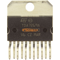 Brand new original ST brand TDA7269A two-channel integrated block audio power amplifier IC chip