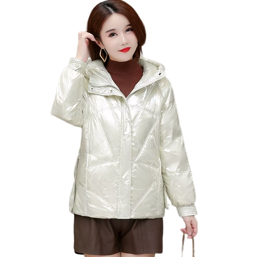 Легкий и тонкий приталенный модный пуховик, удерживающая тепло куртка, 2021 года, городской стиль, в западном стиле