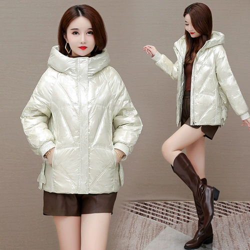 Легкий и тонкий приталенный модный пуховик, удерживающая тепло куртка, 2021 года, городской стиль, в западном стиле